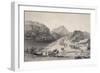 Mexican Army Crossing Rio Frio-John Phillips-Framed Giclee Print