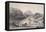 Mexican Army Crossing Rio Frio-John Phillips-Framed Stretched Canvas