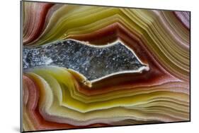 Mexican Banded Agate Quartzsite, Arizona-Darrell Gulin-Mounted Photographic Print