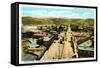 Mexican Border at Nogales, Arizona-null-Framed Stretched Canvas