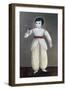 Mexican Boy Holding Cockerel, 19th Century Mexico, 19th Century-null-Framed Giclee Print