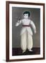 Mexican Boy Holding Cockerel, 19th Century Mexico, 19th Century-null-Framed Giclee Print