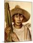 Mexican Boy with Cactus-Alfredo Ramos Martinez-Mounted Art Print