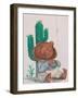 Mexican Cafe Mural, Presidio Historic District, Tucson, Arizona, USA-Walter Bibikow-Framed Photographic Print