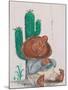 Mexican Cafe Mural, Presidio Historic District, Tucson, Arizona, USA-Walter Bibikow-Mounted Photographic Print