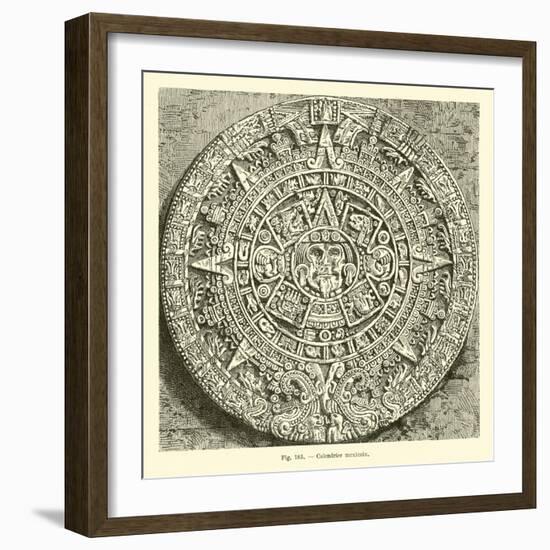 Mexican Calendar-null-Framed Giclee Print