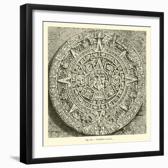 Mexican Calendar-null-Framed Giclee Print