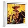 Mexican Cattle Man-English School-Framed Giclee Print