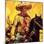 Mexican Cattle Man-English School-Mounted Giclee Print
