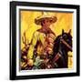Mexican Cattle Man-English School-Framed Giclee Print