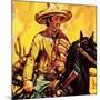 Mexican Cattle Man-English School-Mounted Giclee Print