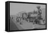 Mexican Central Railway Train at Station, Mexico-Jackson-Framed Stretched Canvas