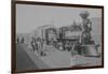 Mexican Central Railway Train at Station, Mexico-Jackson-Framed Art Print