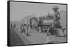 Mexican Central Railway Train at Station, Mexico-Jackson-Framed Stretched Canvas