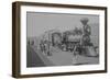 Mexican Central Railway Train at Station, Mexico-Jackson-Framed Art Print