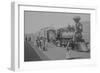 Mexican Central Railway Train at Station, Mexico-Jackson-Framed Art Print