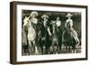 Mexican Charros on Horses-null-Framed Art Print