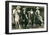 Mexican Charros on Horses-null-Framed Art Print