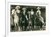 Mexican Charros on Horses-null-Framed Art Print