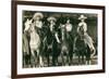 Mexican Charros on Horses-null-Framed Art Print