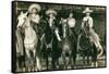 Mexican Charros on Horses-null-Framed Stretched Canvas