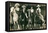 Mexican Charros on Horses-null-Framed Stretched Canvas