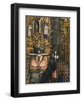 Mexican Church-Edward Burra-Framed Premium Giclee Print