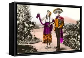 Mexican Couple-null-Framed Stretched Canvas