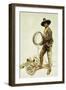 Mexican Cowboy-William Herbert 'Buck' Dunton-Framed Giclee Print