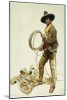 Mexican Cowboy-William Herbert 'Buck' Dunton-Mounted Giclee Print