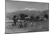 Mexican Cowboys On The Range-El Ixtaccihual-Abel Briquet-Mounted Art Print