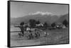Mexican Cowboys On The Range-El Ixtaccihual-Abel Briquet-Framed Stretched Canvas