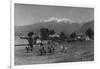 Mexican Cowboys On The Range-El Ixtaccihual-Abel Briquet-Framed Art Print