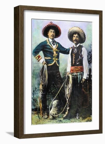 Mexican Cowboys-null-Framed Giclee Print