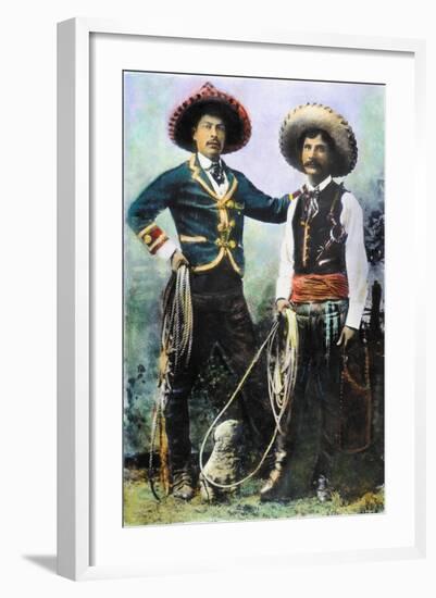 Mexican Cowboys-null-Framed Giclee Print