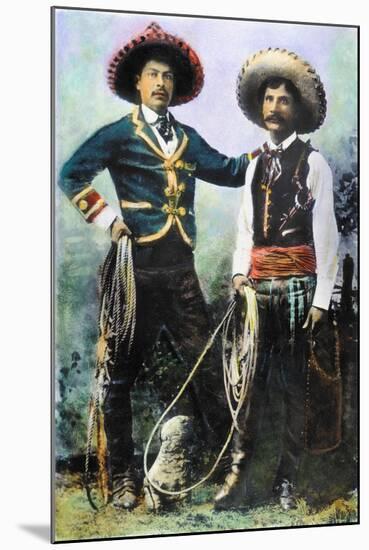 Mexican Cowboys-null-Mounted Giclee Print