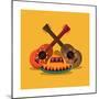 Mexican Culture Related Icons Image-Jemastock-Mounted Premium Giclee Print