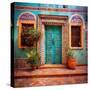 Mexican Door 1-RileyB-Stretched Canvas