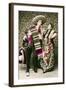 Mexican Family in Costume-null-Framed Art Print