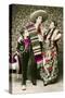 Mexican Family in Costume-null-Stretched Canvas