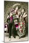 Mexican Family in Costume-null-Mounted Art Print