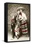 Mexican Family in Native Garb-null-Framed Stretched Canvas