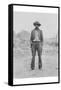 Mexican Field Worker, Father of Six.-Dorothea Lange-Framed Stretched Canvas