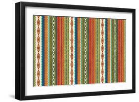 Mexican Fiesta VIII-Veronique Charron-Framed Premium Giclee Print