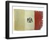 Mexican Flag from Statehouse in Victoria; National Museum of American History: Mexican Revolution-null-Framed Premium Photographic Print