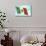 Mexican Flag-null-Stretched Canvas displayed on a wall