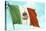 Mexican Flag-null-Stretched Canvas