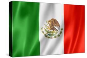 Mexican Flag-daboost-Stretched Canvas