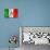 Mexican Flag-daboost-Art Print displayed on a wall