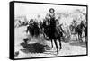 Mexican General Pancho Villa Riding with His Men after Victory at Torreon-null-Framed Stretched Canvas